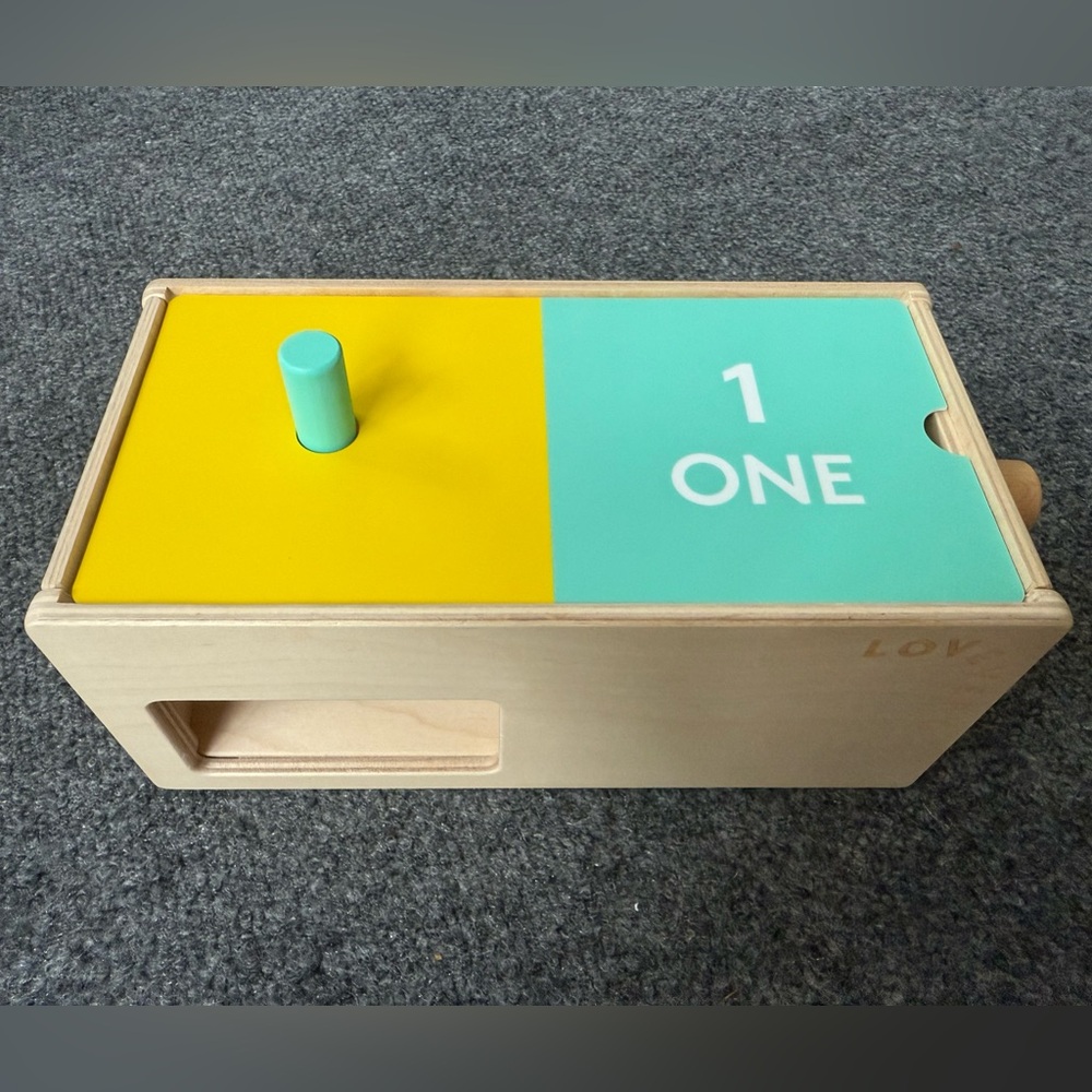 Lovevery wooden counting box